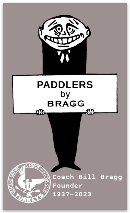 Paddlers by Bragg sticker